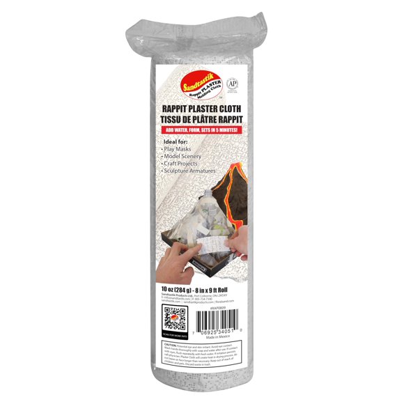 Sandtastik Rappit Plaster Cloth, 8-in x 9-ft
