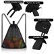 thumbnail image 2 of Eigraketly Bolsa de malla con cordón, organizador de compras de pelota de deportes de viaje portátil, ciclismo, Camping, compras, de Ropa Deportiva, Zapatos, 2 of 6