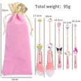 thumbnail image 2 of Juego de brochas de Hello Kitty para maquillaje, accesorios Kawaii Sanrio Y2k, herramienta de belleza para sombra de ojos, regalos para mujeres, 5/7 piezas, 2 of 4