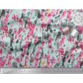 thumbnail image 3 of Soimoi Rayon Crepe Fabric Animal Skin Texture Decor Fabric Printed Yard 46 Inch Wide, 3 of 3