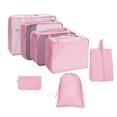 thumbnail image 2 of 7 Bolsas Organizadoras De Viaje De Nailon Impermeables Sunnimix Rosa Ligera, 2 of 8