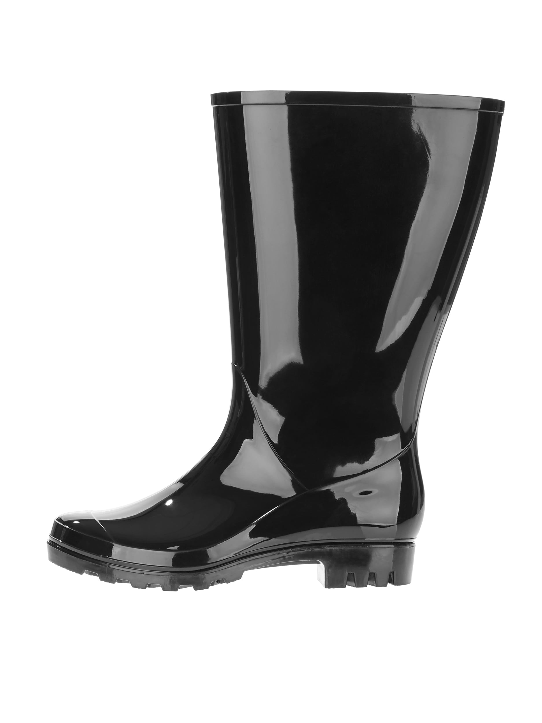 womens size 11 wide calf rain boots