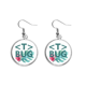 thumbnail image 1 of EsES Diseño de hoja de flores equivocado Pendientes pendientes de plata colgantes joyas señora Unbranded M, 1 of 3