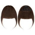 thumbnail image 2 of Clips dans les Cheveux Humains Franges Extensions de Cheveux Air Bangs 3D Cheveux Raides, 2 of 5