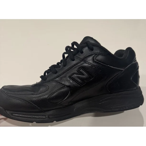 New Balance MW575BK Men's Athletic Black Walking Sneakers Size 9.5 4E Comfort