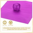 thumbnail image 4 of 3.15 Inch Foil Candy Wrappers, 200 Pcs Chocolate Wrapping Paper for Homemade Caramel DIY Candies Decoration, Light Rose Red, 4 of 7