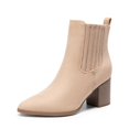 thumbnail image 1 of Botas DREAM PAIRS DWUMAB2535 con Tacón Grueso en el Tobillo Talla 9.5, 1 of 8