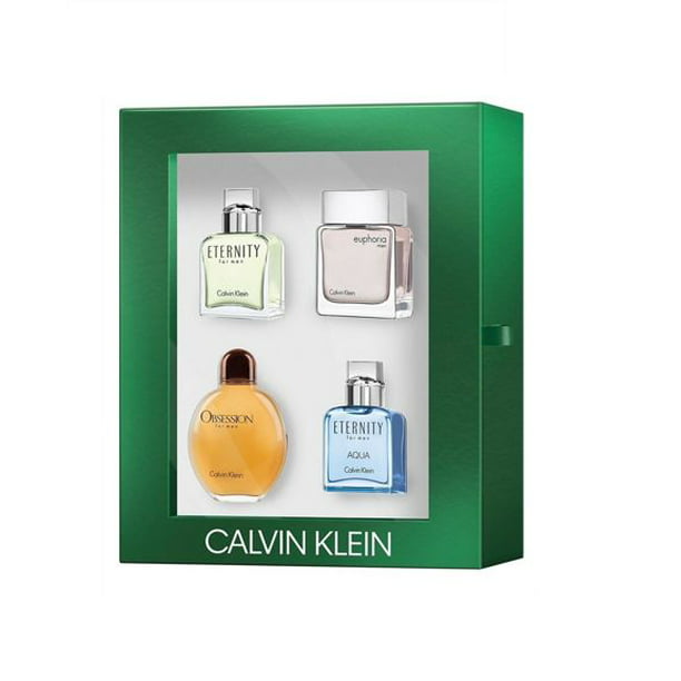 Calvin Klein Euphoria Cologne Gift Set for Men, 4 Pieces 