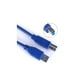 thumbnail image 2 of Cable Usb 3.0 Ab De Alta Velocidad 5 Mt Para Impresora O Hdd Elegate Azul, 2 of 4