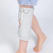 Pediatric Leg Immobilizer Kids Knee Brace Support Child Knee Fixed Splint Leg Fracture Splint Knee & Leg Immobilizer/Knee Brace ( X-Small )