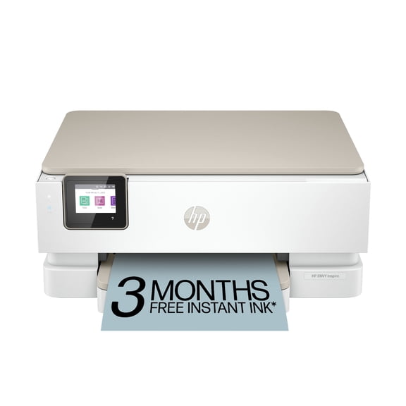 HP Envy Inspire 7255e Wireless All-in-One Color Photo Inkjet Printer, 3 months FREE Instant Ink