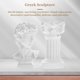 thumbnail image 5 of GOOHOCHY 1 juego de columna romana y estatua de David, figura de David, figura de resina de escritorio, 5 of 8