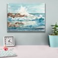 thumbnail image 4 of Epic Graffiti "Coastal Watercolor I" by Ethan Harper, Canvas Wall Art, 16"x12", 4 of 8