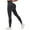 Black, variant on Women's High Waisted Butt Lifting Leggings Stretchy Yoga Workout Pants