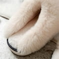thumbnail image 5 of Dreamtoe Slippers for Women, Winter Warm Cozy Fuzzy Slip on Slippers Memory Foam Fluffy Soft House Shoes with Socks, 5 of 7