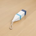 thumbnail image 4 of OUNONA Sky Blue Nautical Wooden Buoy Ornament for Home Decor Handmade MDF Oceanic Charm 3pcs Set, 4 of 8