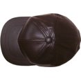 thumbnail image 5 of MADE IN USA Genuine Leather Baseball Cap Adjustable Velcro Closure, 5 of 7