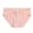 Pink, variant on Taqqpue Women's Maternity Underwear Low Waist Pregnancy Soft Seamless Maternity Underwear Solid Color Plus Size Panties