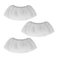 thumbnail image 1 of 3 piezas de fundas para trapeador de piso, tapete de tela lavable, almohadillas secas o húmedas, microfibra reutilizable Ronda blanca, 1 of 9