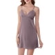 thumbnail image 1 of Gibobby Pijama algodón mujer Camisón y de satén para mujer, ropa de dormir Sexy, vestido de noche, negligés cortos(Gris,M), 1 of 5