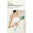 thumbnail image 6 of Electric Body Brush Back Scrubber for Shower, Waterproof Long Dual Handle Power Body Scrubber with 4 Heads, Rechargeable Bath Brush & 2 Speeds, for Cleansing, Exfoliating and Massaging Skin, 6 of 8