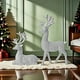 thumbnail image 1 of Luxury Resin Deer Ornaments Christmas Decor for Living Room TV Cabinet Wine Cabinet Home Decorations Holiday Gift Decor, 1 of 7