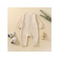 thumbnail image 3 of Bagilaanoe Newborn Baby Girl Boy Jumpsuit Long Sleeve Bodysuit 3M 6M 12M 18M Infant Loose One Piece Romper, 3 of 9