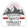 Tonasket Washington Souvenir 4-Inch Magnet Adventure Awaits Design