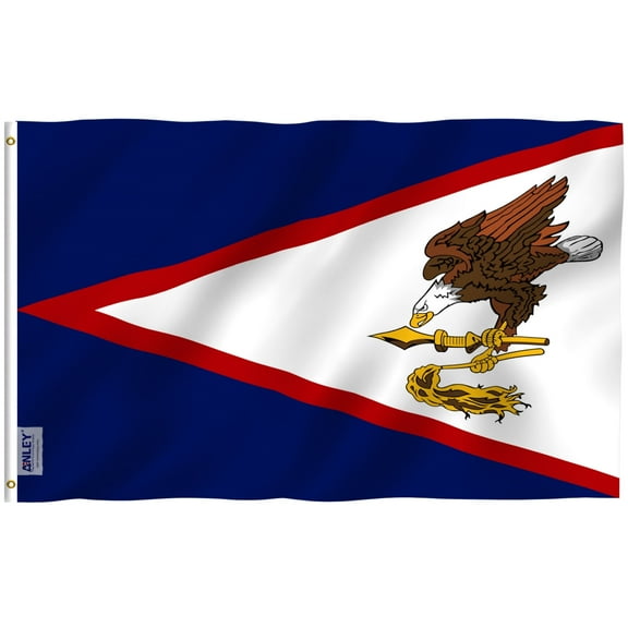 ANLEY Fly Breeze 3x5 Feet American Samoa Flag - American Samoan Flags Polyester with Brass Grommets