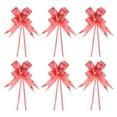 thumbnail image 1 of Unique Bargains 3.3inch Pull Bows Gift Wrapping Pull Bow Heart Pattern Baskets Present Bows Ribbon Red 100 Pcs, 1 of 6