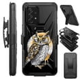 thumbnail image 1 of Compatible with Samsung Galaxy A53 5G; Hybrid Luxguard Holster Phone Case Cover (Owl Moon), 1 of 2