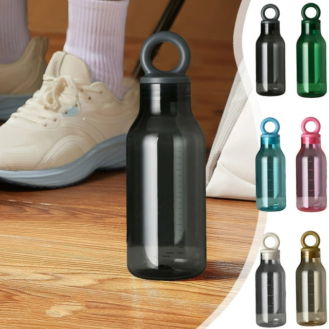 Xihbxyly Botella de Agua Portátil de Plástico, Gran Capacidad de 350 Ml, Diseño Hermético y Sellado, Ideal para Actividades Al Aire Libre y Fitness, Fácil de Limpiar, Ideal para Viajes, Tamaño 19,6 X