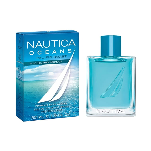 Perfume Nautica Oceans Pacific Coast Eau de Toilette para hombre, 50 ml