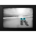 thumbnail image 2 of Foschino, Suzanne 24x17 Black Modern Framed Museum Art Print Titled - Adirondak Teal, 2 of 5