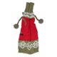 thumbnail image 1 of Decoración navideña, funda tejida para botella de vino, funda para botella de vino, regalos de Navidad, fiabilidad excepcional, 1 of 8