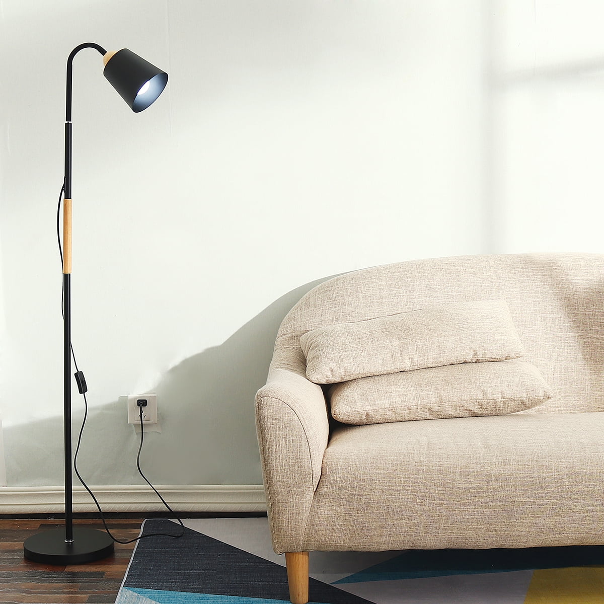 LED Floor Light,Floor Lamp,Reading Standing Lamp for Living Room