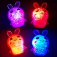 thumbnail image 4 of 4 Pack Light Up Foam Animal Squishy Ball, Glowing Sensory Decompression Sphere, Slow Rising Stress Relief Fidget Pal, 4 of 8