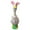 B, variant on Easter Bunny Porch Goose Outfits for Cement Goose 23"/ 17'' Lawn Goose Statue Clothes Bunny Ear Hat and Tuxedo Bandana Easter Plastic Goose Costume for Easter Party Yard Outdoor