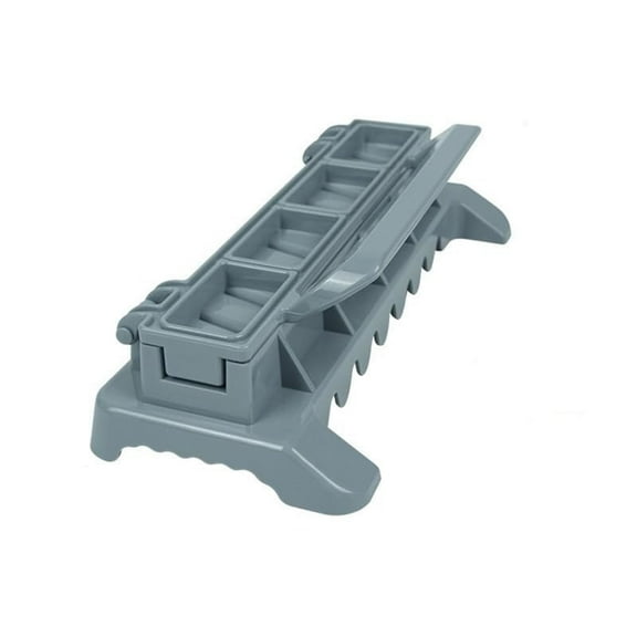 LiUMX Portable Folding BBQ Skewer Mould – 1-Piece Outdoor Kebab Maker, Easy-Clean Stainless Steel Grill Tool for Camping & Picnics