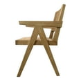 thumbnail image 3 of Moe's Home Collection Takashi 18" Dining Chair w/Rattan Seat Natural (Set of 2), 3 of 5