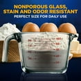 thumbnail image 6 of NutriChef High Borosilicate Glass Measuring Cup with Scale, 1000 ml., 6 of 7