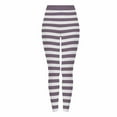 thumbnail image 3 of Feancey Yoga Leggings for Women Halloween Striped Workout Tights High Waisted Tummy Control Skinny Pants Soft Stretch Athletic Tights Watermelon Red L, 3 of 10