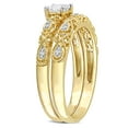 thumbnail image 3 of Everly Women's Diamond 10k Yellow Gold Bridal Set, 3 of 6