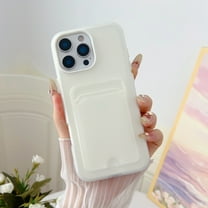 Decase for iPhone 15 Pro Wallet Case with Card Holder,Slim Flexible TPU Soft Silicone Protective Phone Case,Shockproof Phone Cover with Card Holder Slot for Apple iPhone 15 Pro,A