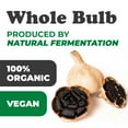 thumbnail image 5 of Food To Live Organic Black Garlic, 30gr – Whole Bulb Produced by Natural Fermentation, Vegan. Great on Meat, Fish, Cheese or to Season Pasta and Risotto (Pack of 1), 5 of 7