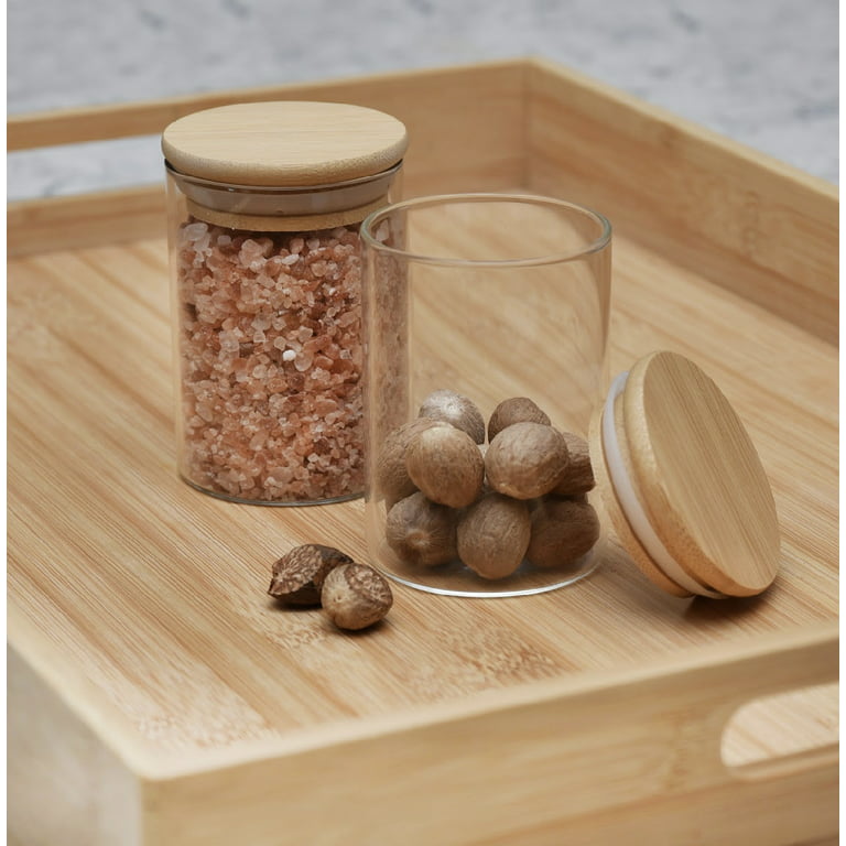 Airtight Mini Spice Jars Set Online- Glass Jars With Lid