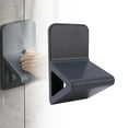 thumbnail image 1 of Runspich Repose-Pied de Douche pour Raser les Jambes, Marche de Douche Antidérapante avec Espace de Rangement, Support et Étagère pour Raser les Jambes (Gris), 1 of 7