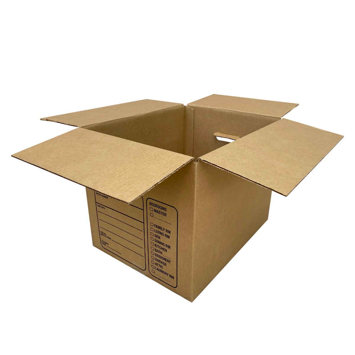 UBMOVE Moving Boxes with Handles, 15 Premium Small, 16 3/8" x 12 5/8" x 12 5/8"