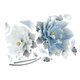 thumbnail image 5 of Vinilo decorativo de flores para pared de salón, mural elegante multiusos con diseño floral. Estilo A, 5 of 9
