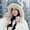 B, variant on Women Winter Peruvian Cover Ears Beanie Hat Ear Flaps Sherpa Ski Snow Hats Knit